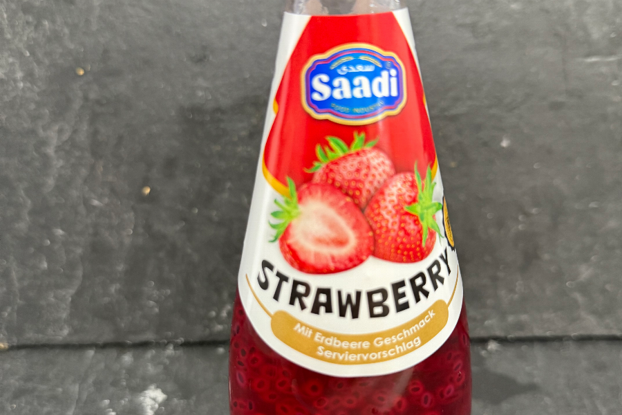 Saadi Erdbeere Geschmack 