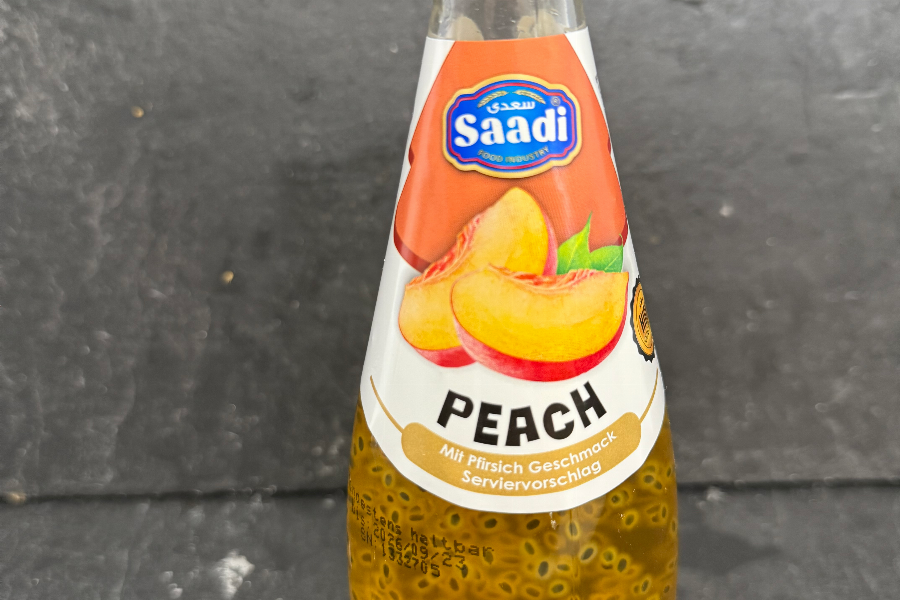Saadi Pfirsich Geschmack 