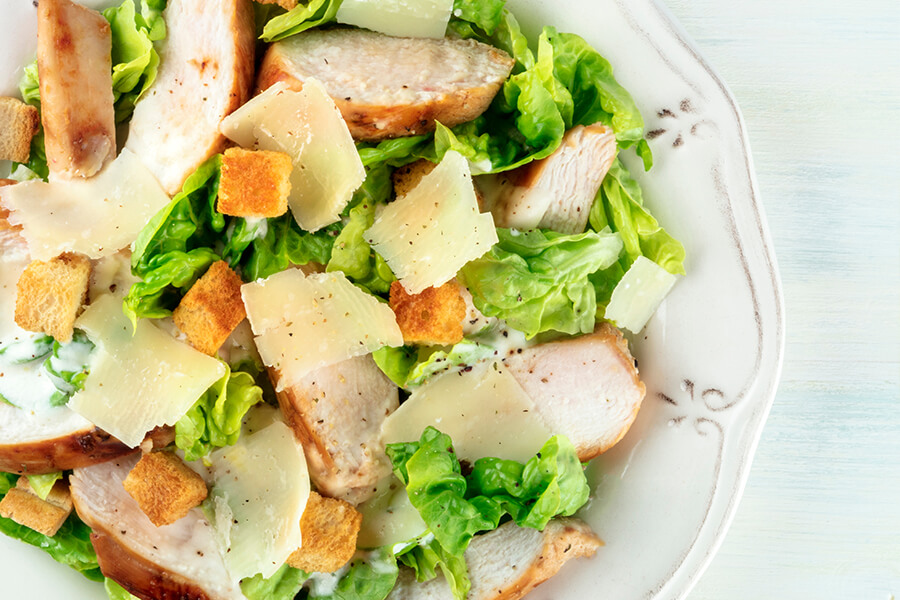 Crunchy Chicken Salat 